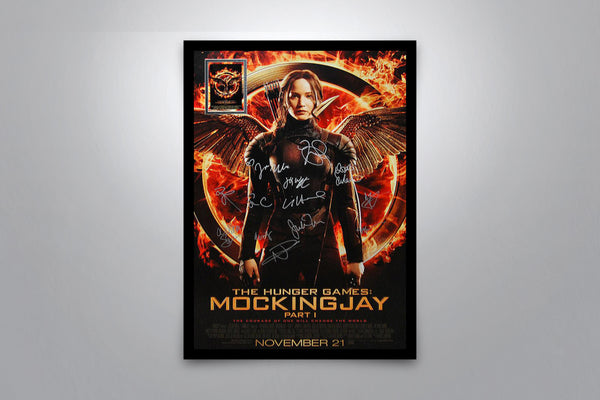 THE HUNGER GAMES: Mockingjay Part 1 - Signed Poster + COA