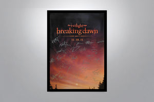 TWILIGHT SAGA: Breaking Dawn Part I - Signed Poster + COA
