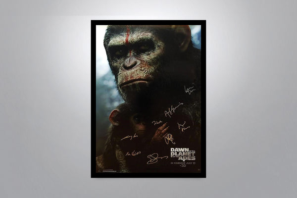 Dawn of the Planet of the Apes - Signed Poster + COA