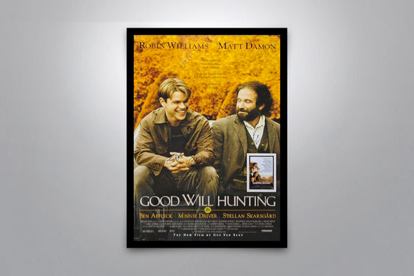 GOOD WILL HUNTING - Signed Poster + COA