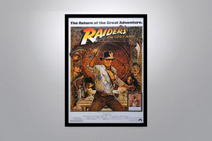 INDIANA JONES AND THE RAIDERS OF THE LOST ARK - Signed Poster + COA