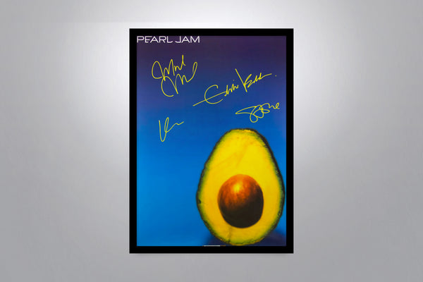 PEARL JAM - Signed Poster + COA