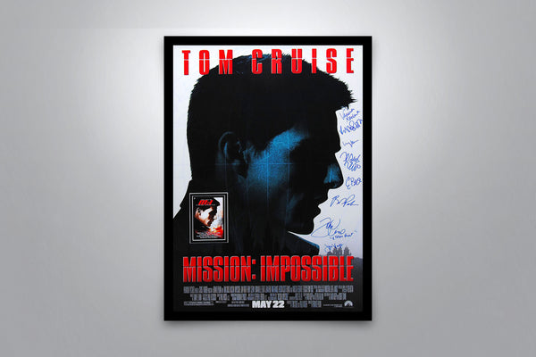 MISSION: IMPOSSIBLE - Signed Poster + COA