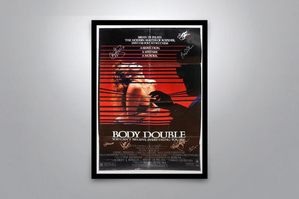 Body Double Signed Poster with COA