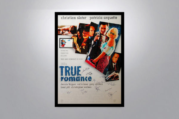 TRUE ROMANCE - Signed Poster + COA