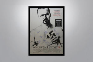 American History X - Signed Poster + COA
