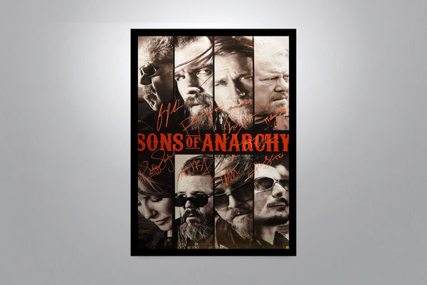 SONS OF ANARCHY - Signed Poster + COA