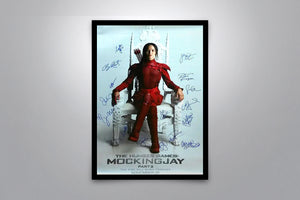 THE HUNGER GAMES: MOCKINGJAY Part II - Rogue Nation  - Signed Poster + COA