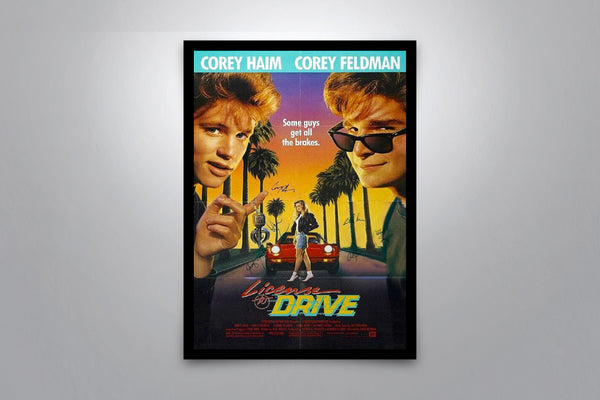 LICENSE TO DRIVE - Signed Poster + COA