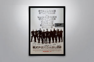 EXPENDABLES - Signed Poster + COA