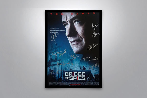 BRIDGE OF SPIES - Signed Poster + COA