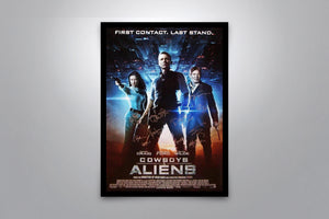 COWBOYS AND ALIENS - Signed Poster + COA