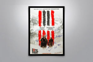THE HATEFUL EIGHT - Signed Poster + COA