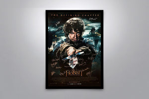 THE HOBBIT: The Battle of the Five Armies - Signed Poster + COA