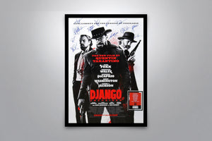 DJANGO UNCHAINED - Signed Poster + COA