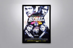 2 Fast 2 Furious - Signed Poster + COA