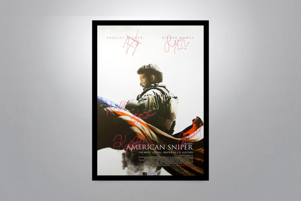 American Sniper - Signed Poster + COA