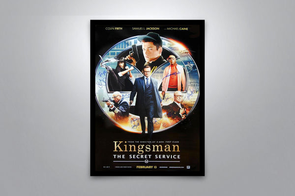 KINGSMAN: The Secret Service - Signed Poster + COA
