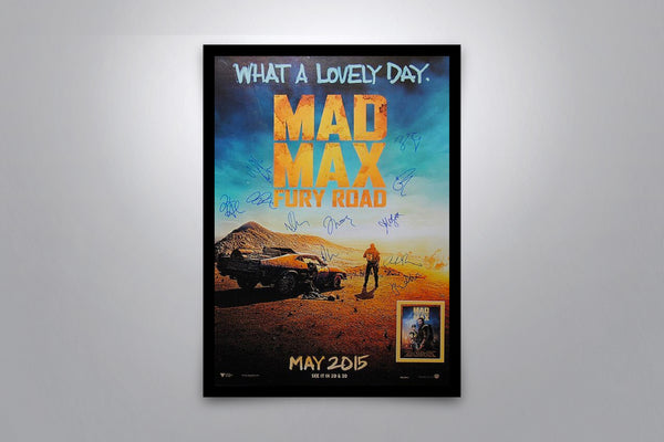 MAD MAX: FURY ROAD - Signed Poster + COA