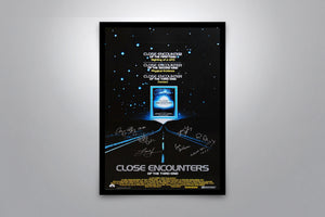 Close Encounters of the Third Kind - Signed Poster + COA