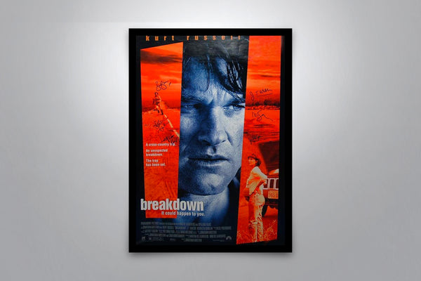 Breakdown Signed Poster with COA