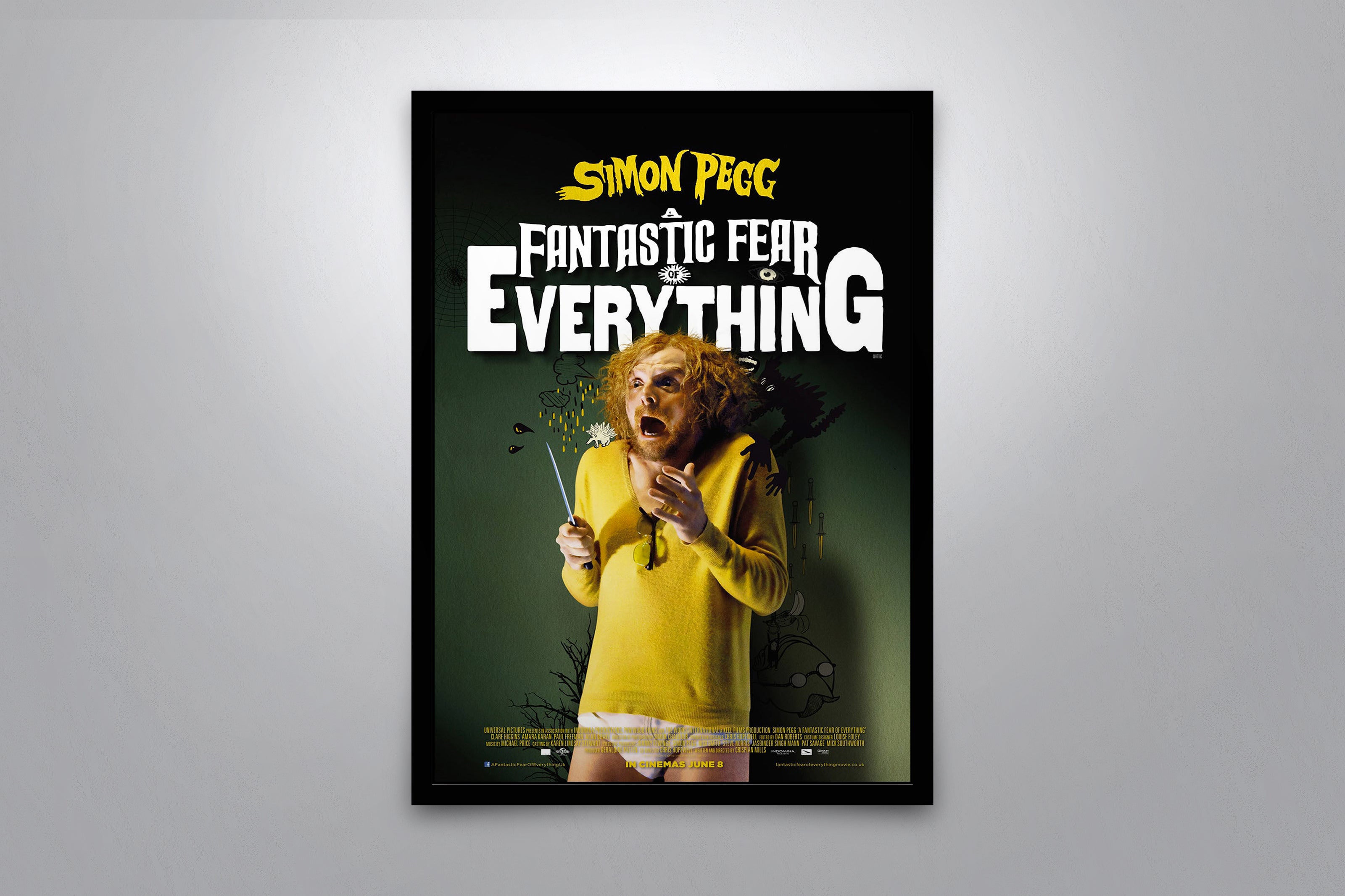Simon Pegg Fantastic Fear Of Everything