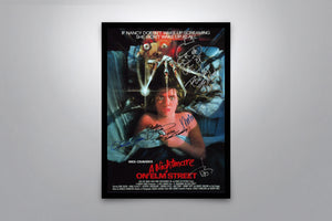 A Nightmare on Elm Street - Signed Poster + COA