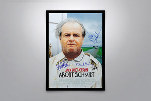 About Schmidt - Signed Poster + COA
