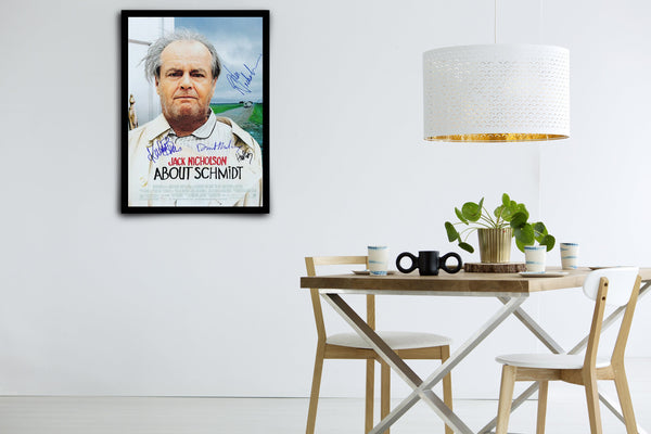 About Schmidt - Signed Poster + COA