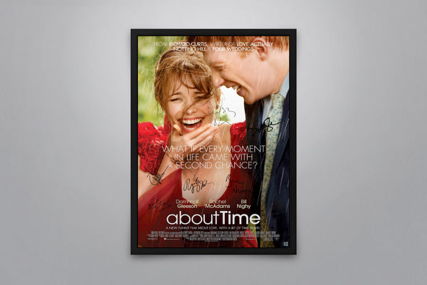 About Time - Signed Poster + COA