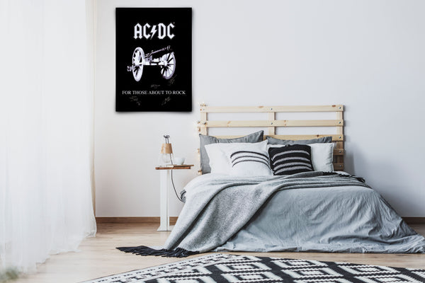 AC/DC: For Those About To Rock - Signed Poster + COA