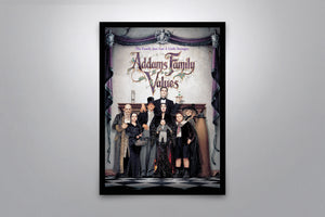 Addams Family Values - Signed Poster + COA