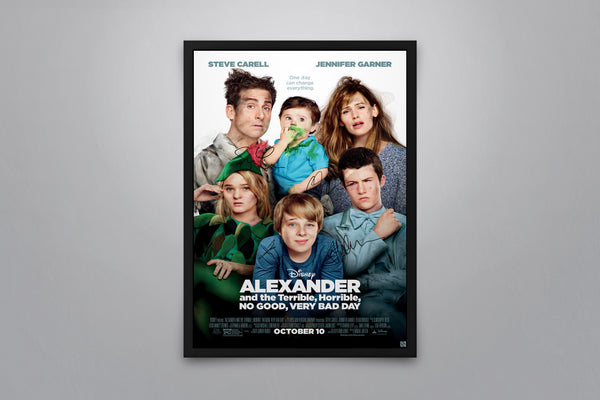 Alexander and the Terrible, Horrible, No Good, Very Bad Day - Signed Poster + COA