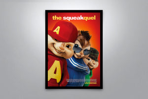 Alvin and the Chipmunks: The Squeakquel - Signed Poster + COA