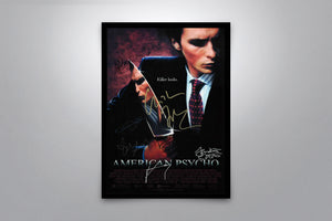 American Psycho - Signed Poster + COA