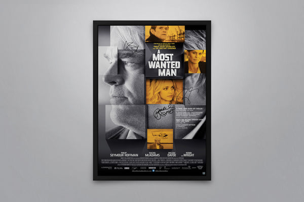 A Most Wanted Man - Signed Poster + COA