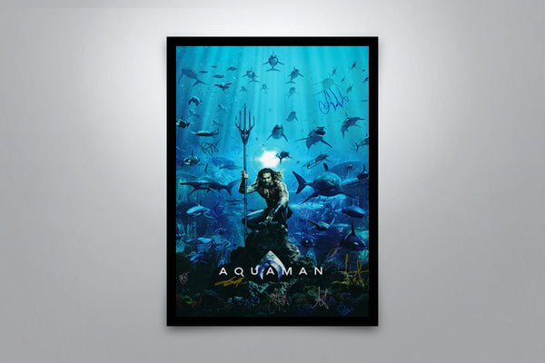 Aquaman - Signed Poster + COA