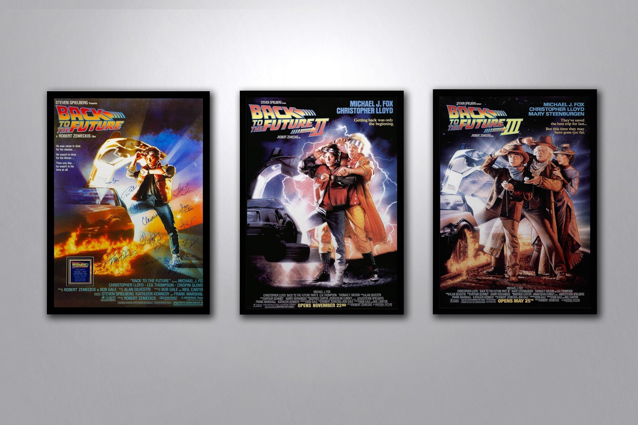 BACK TO THE FUTURE cast signed autographed photo COA Hologram