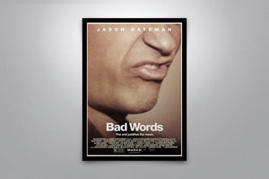 Bad Words - Signed Poster + COA