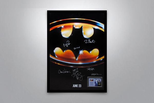 Batman Autographed Poster Collection