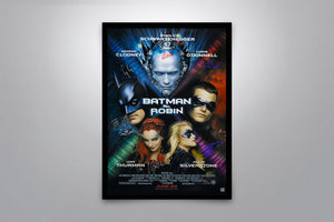 Batman & Robin - Signed Poster + COA