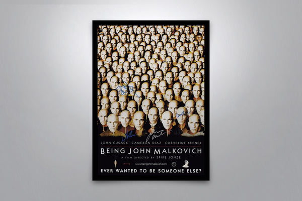 Being John Malkovich - Signed Poster + COA