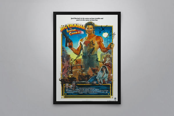 Big Trouble in Little China - Signed Poster + COA