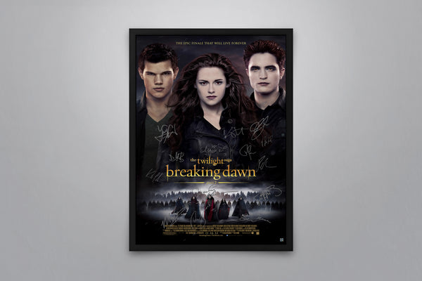 TWILIGHT SAGA: Breaking Dawn Part 2 - Signed Poster + COA
