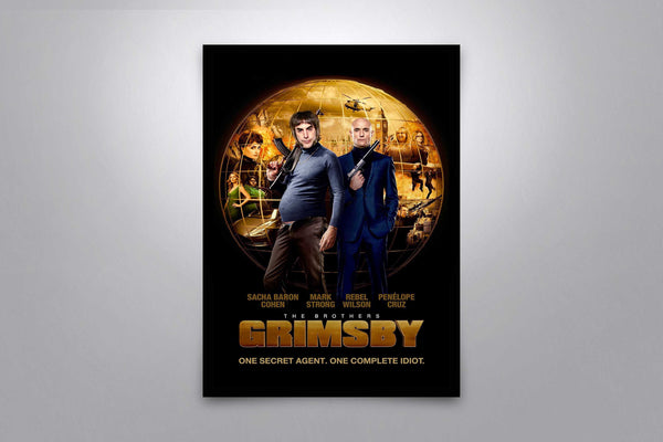 The Brothers Grimsby - Signed Poster + COA