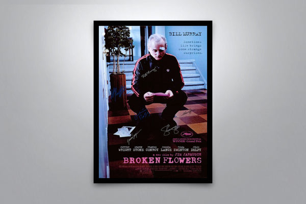Broken Flowers - Signed Poster + COA