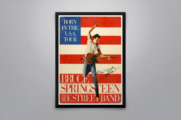 Bruce Springsteen: Born in the USA - Signed Poster + COA