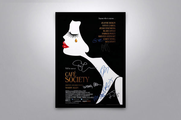 Cafe Society  - Signed Poster + COA