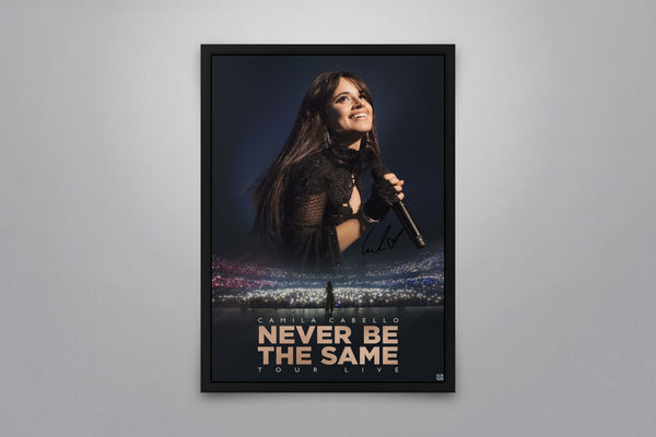 Camila Cabello: Never Be The Same - Signed Poster + COA