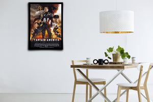 Captain America: The First Avenger - Signed Poster + COA